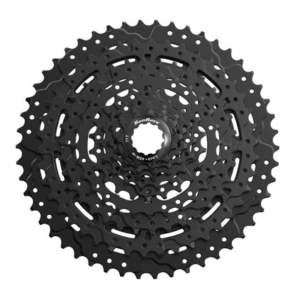 9-speed cassette. Sunrace M993 11-46 MTB for Shimano black (11-13-15-18-22-28-34-40-46)