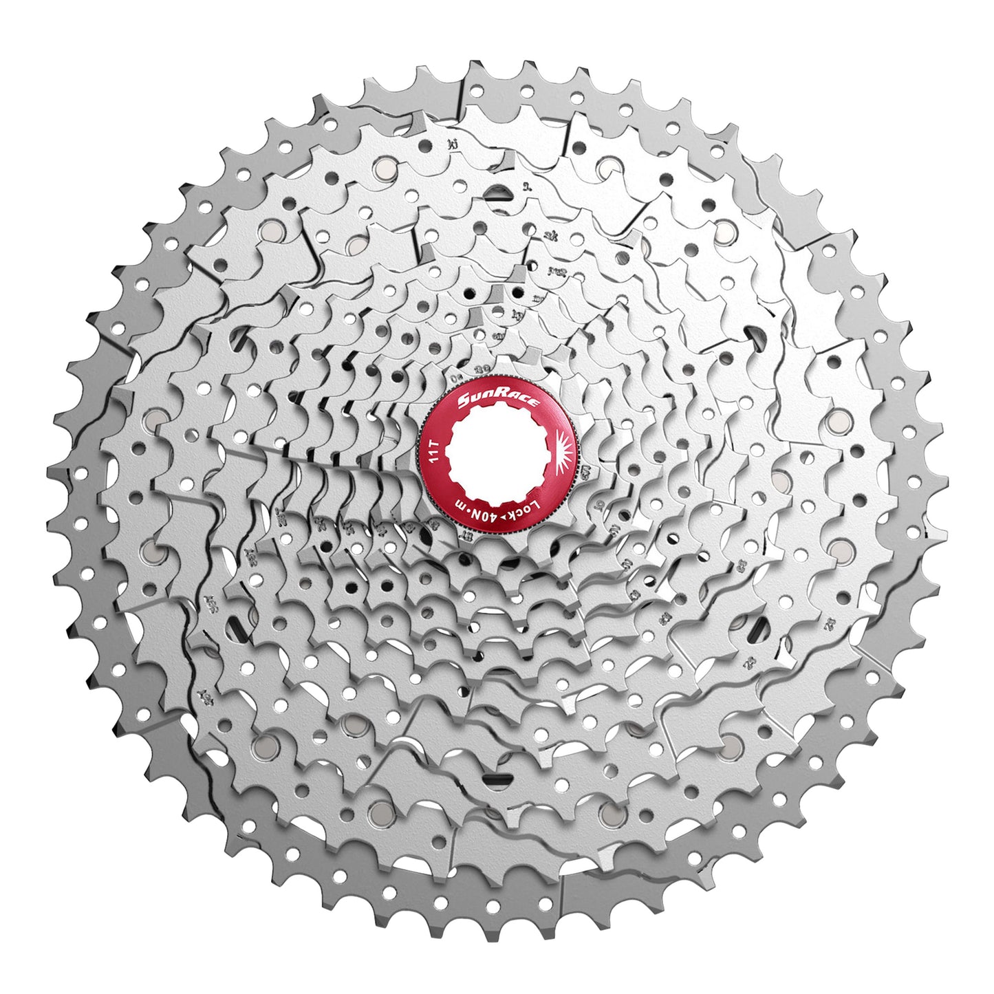 Cassette 11v. Sunrace mx8 11-51 VTT pour Shimano métallique