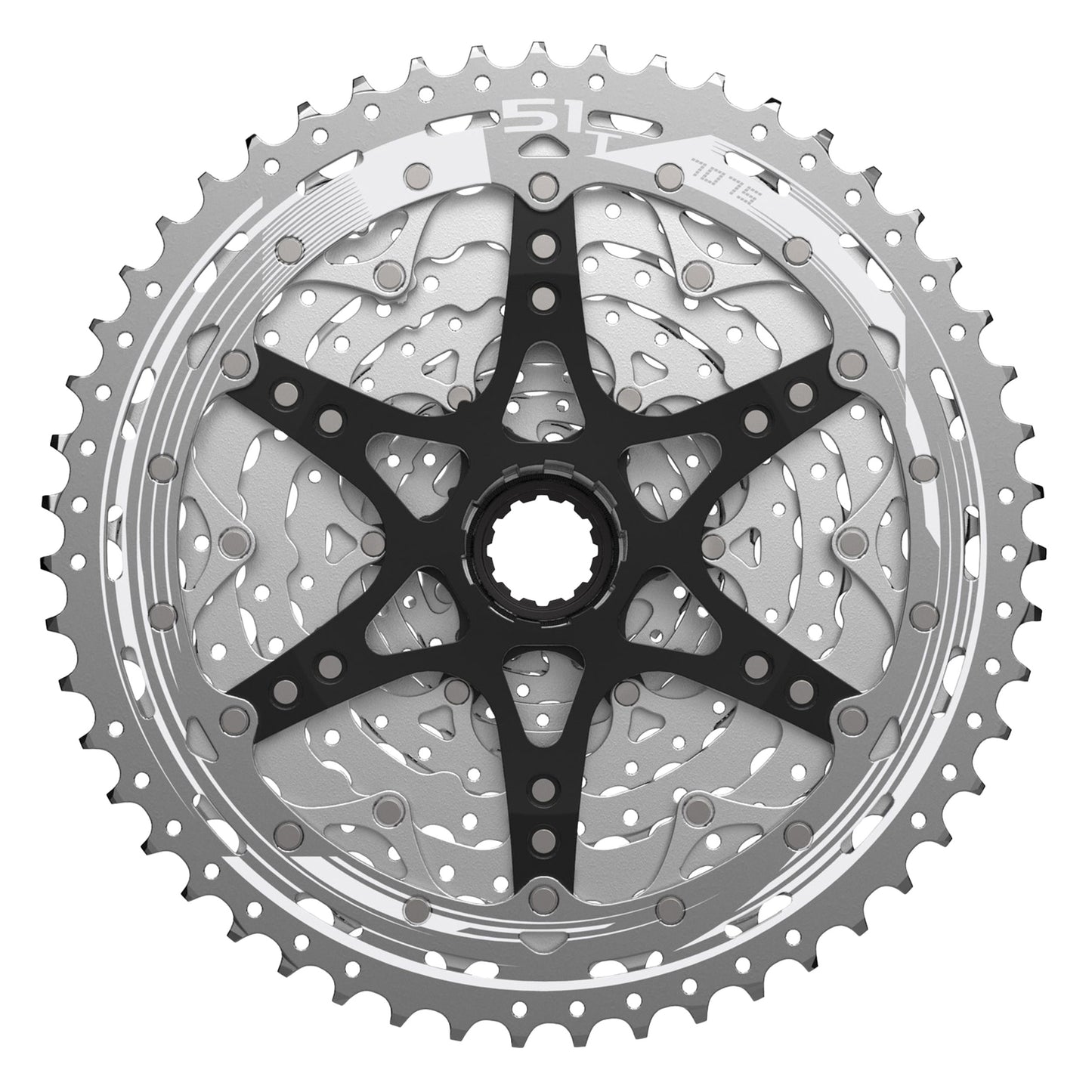 Cassette 11v. Sunrace mx8 11-51 VTT pour Shimano métallique