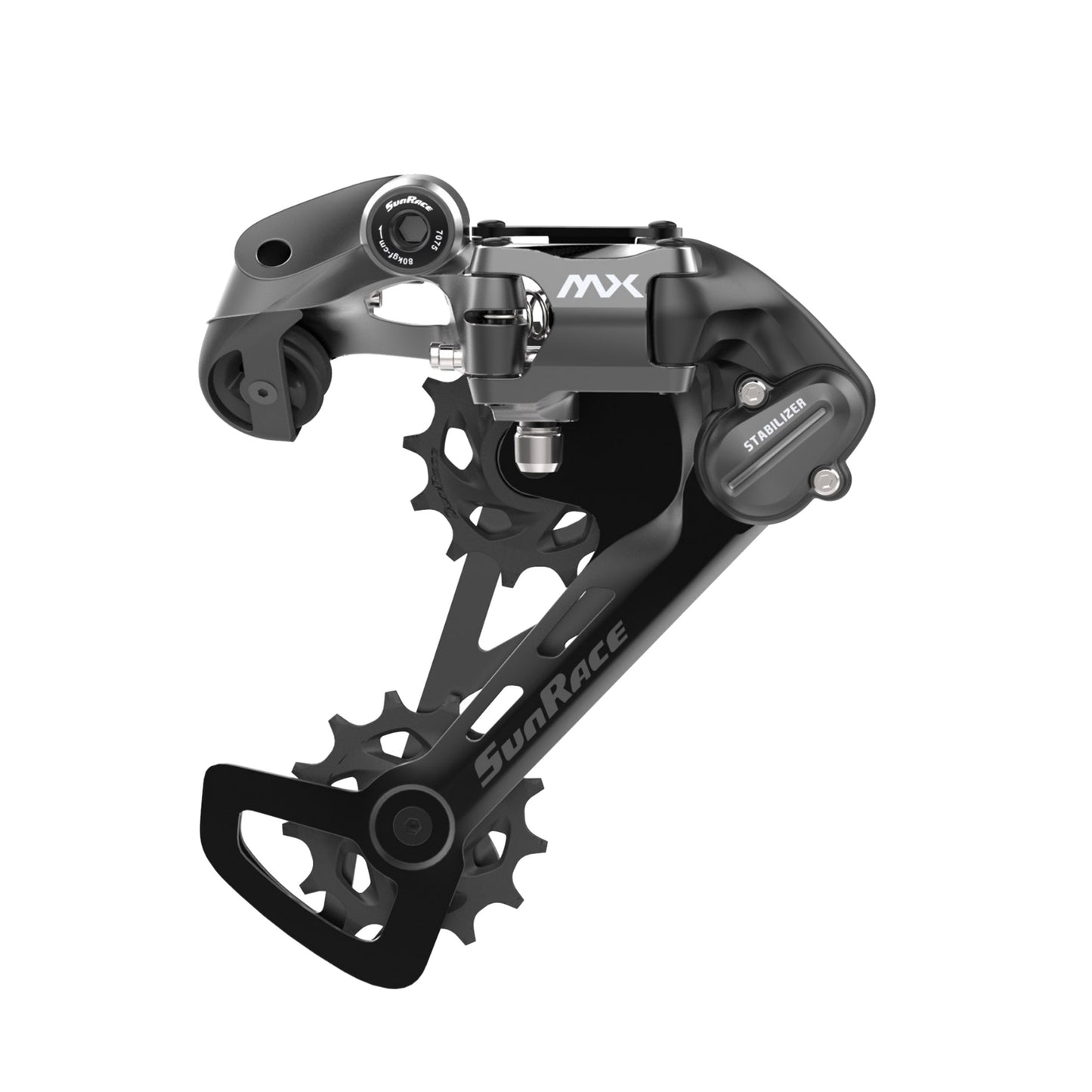Dérailleur VTT arrière Sunrace mx600 11v. chape moyenne à vis