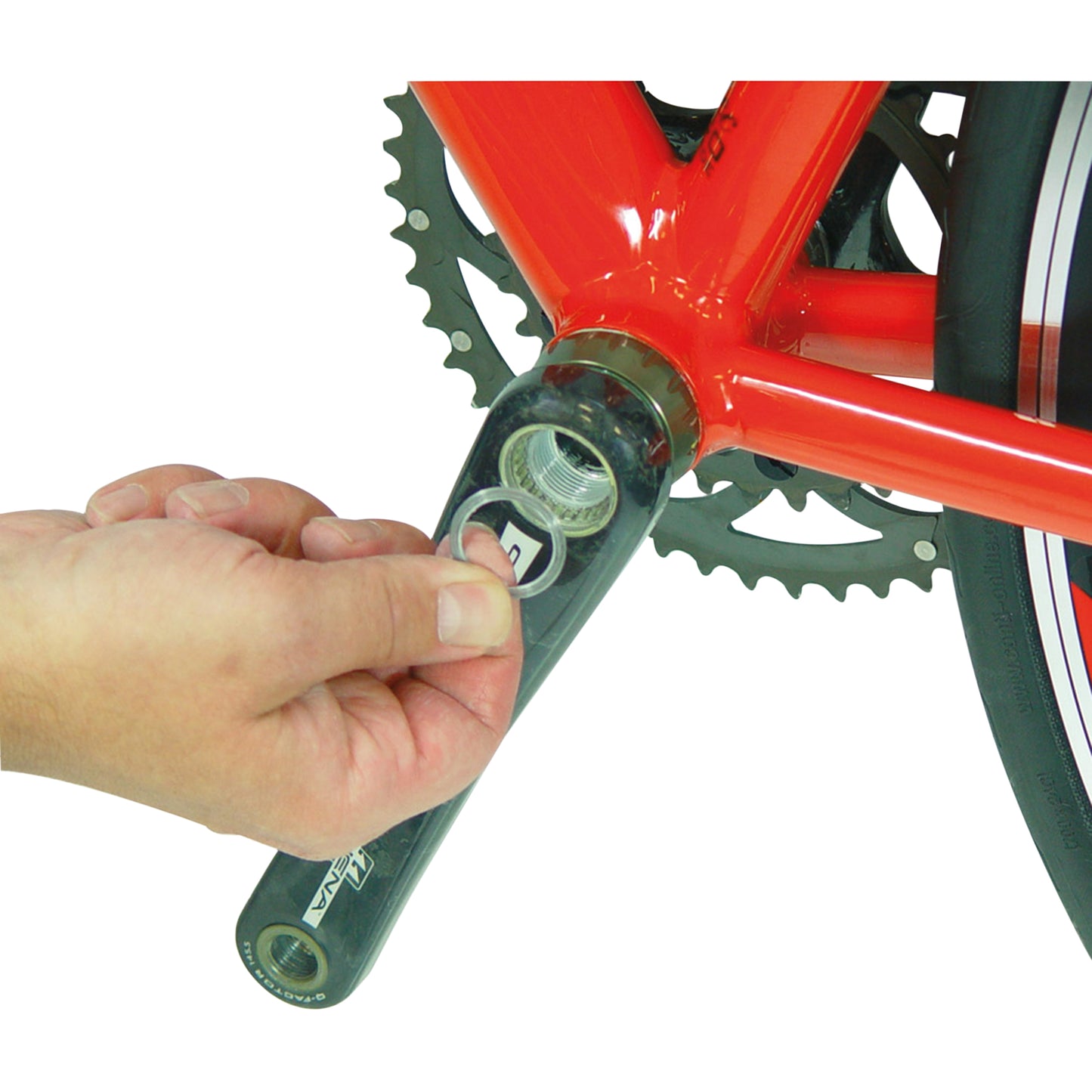 Adaptateur Cyclus pour manivelle carbone Power Torque