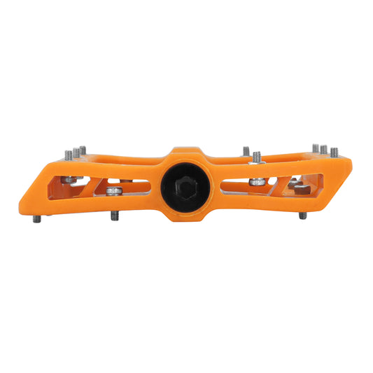 Pédale VTT BMX plateforme Switch Jump résine orange 9/16