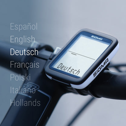 Compteur Sigma bc 10.0 wl sans fil noir ( 10 fonctions)