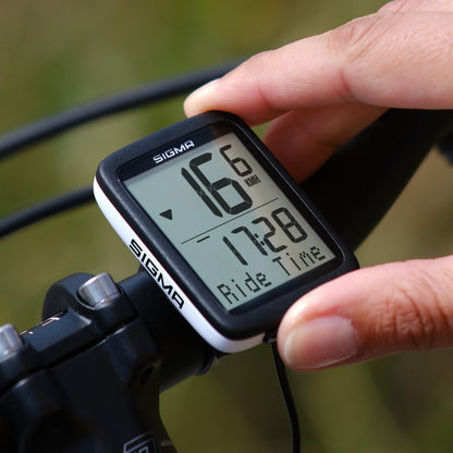 Compteur Sigma bc 10.0 wr à fil noir ( 10 fonctions)