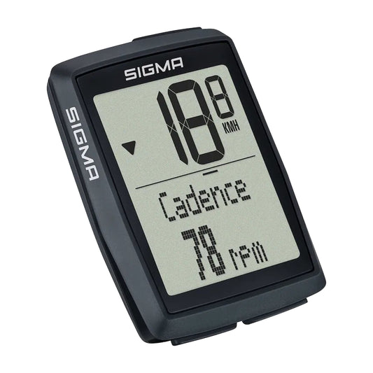 Compteur Sigma bc 14.0 wl sans fil noir avec cadence pédalage ( 17 fonctions)