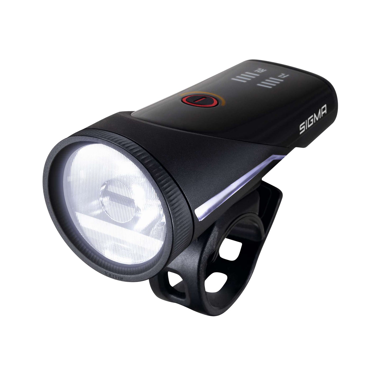 Eclairage vélo usb kit Sigma aura 100 lux-blaze link