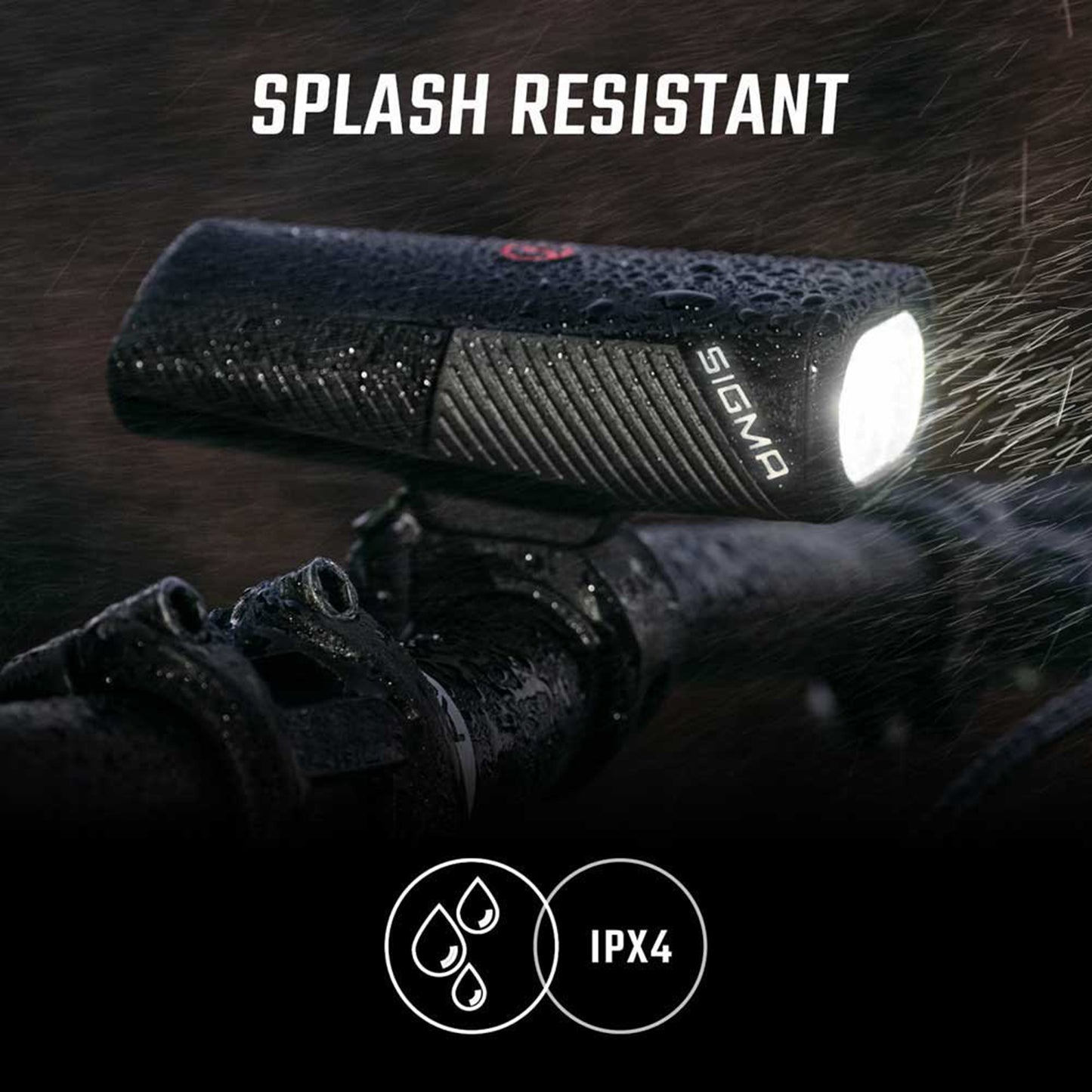 Eclairage vélo usb avant Sigma buster 1100 lumen visibilité 170m