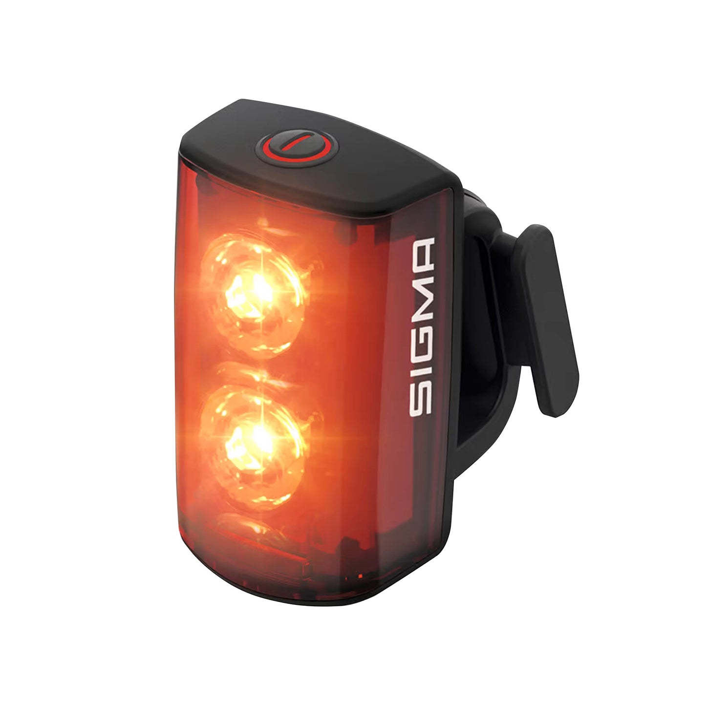 Eclairage vélo usb arrière sur tige de selle Sigma buster rl 80