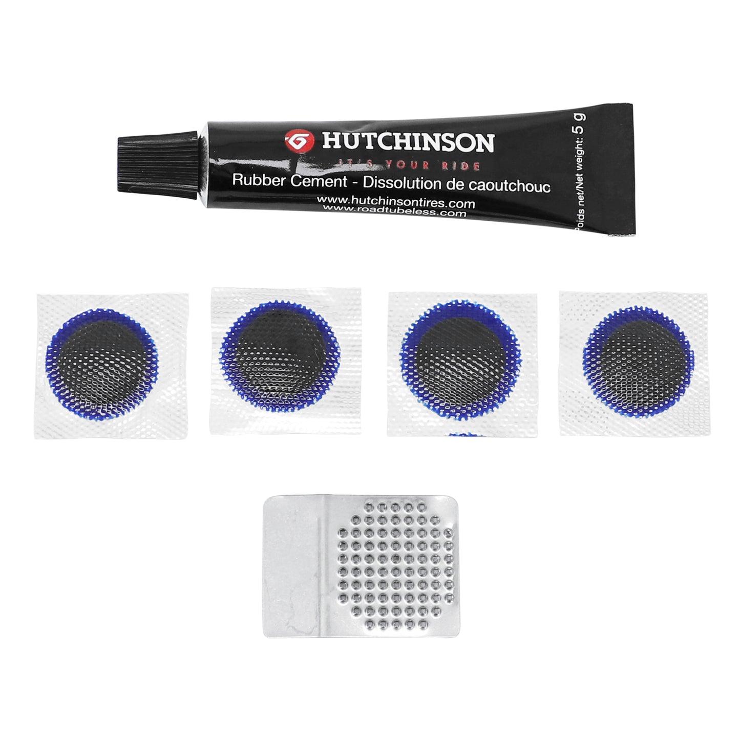 Kit réparation tubeless route Hutchinson intérieur rustines