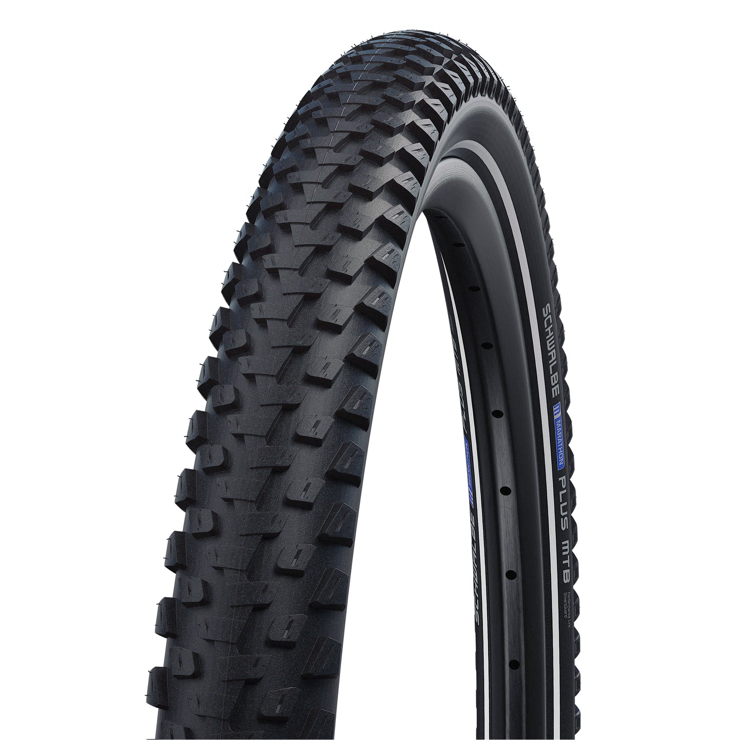Pneu VTT SUV 29 X 2.25 Schwalbe Marathon plus MTB Crampons Noir TR (57-622) Renfort flanc Reflex Homologué VAE e50