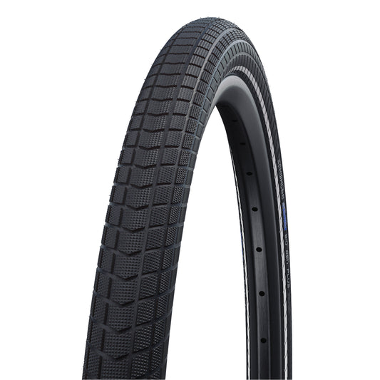 Pneu VTT Urbain - VAE 24 X 2.15 Schwalbe Big Ben plus Addix Noir TR (55-507) Renfort Green-Guard flanc Reflex Homologué VAE e50