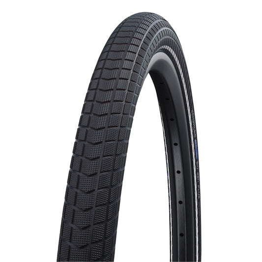 Pneu VTT Urbain - VAE 20 X 2.15 Schwalbe Big Ben plus Addix Noir TR (55-406) Renfort Green-Guard flanc Reflex Homologué VAE e50