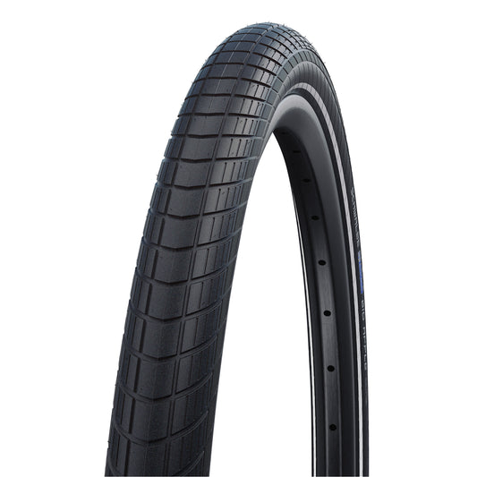 Pneu VTT Urbain 29 X 2.00 Schwalbe Big Apple Noir TR (50-622) Renfort K-Guard flanc Reflex