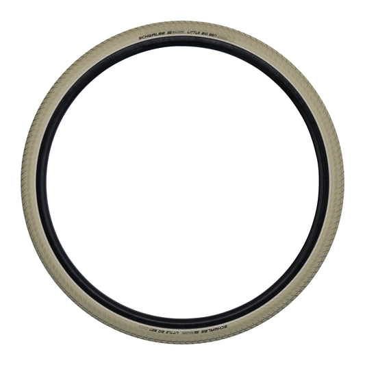 Pneu VTC Urbain 700 X 38 (29 x 1,50) Schwalbe Big Ben TR Crème (40-622) Renfort K-Guard flanc Reflex
