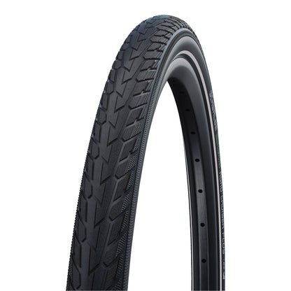 Pneu City 16 x 1.75 Schwalbe Road Cruiser HS484 Noir TR (47-305) flanc Reflex