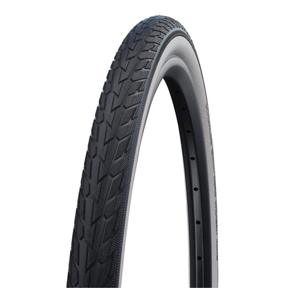 Pneu VTT Urbain 26 X 1.75 Schwalbe Road Cruiser HS484 Noir flanc Beige TR (47-559)
