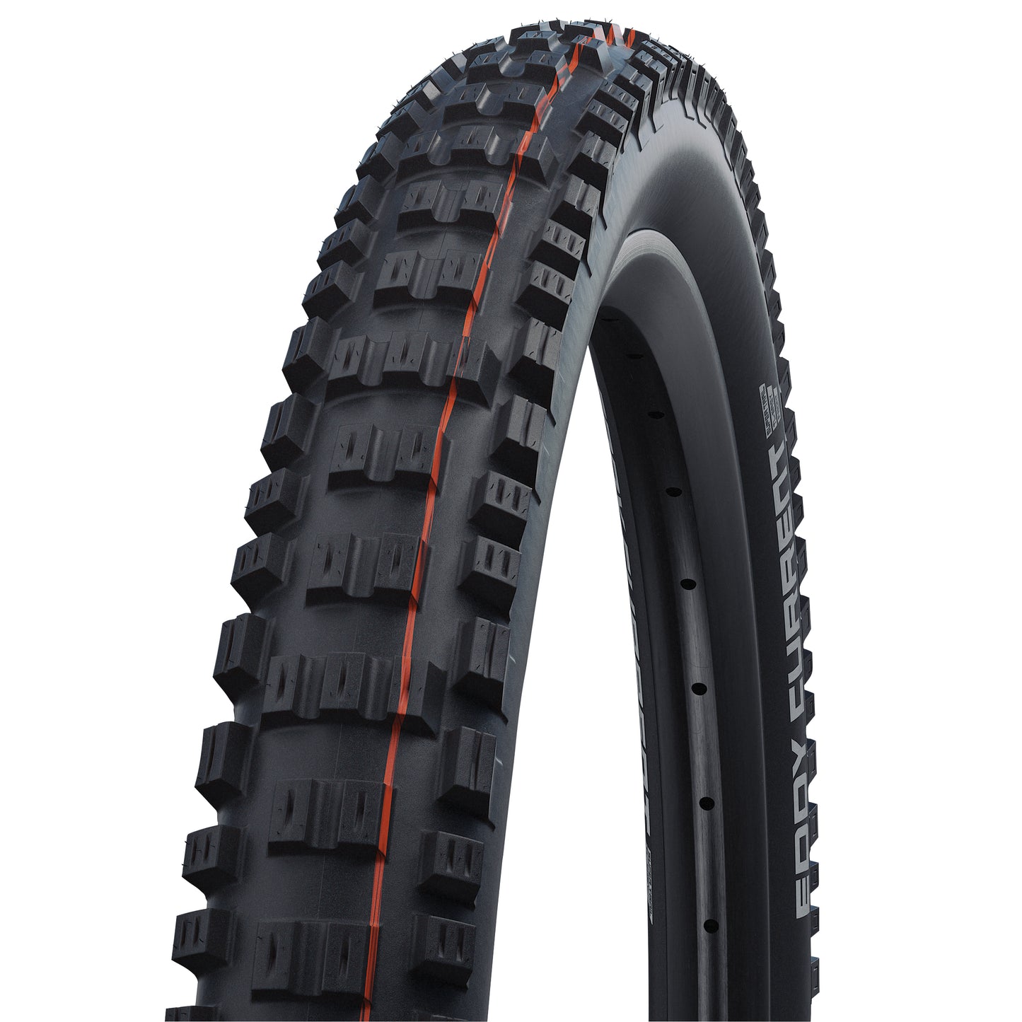 Pneu VTT Gravity - VAE 29 X 2.60 Schwalbe Eddy Current Front Addix Super Trail Noir Tubeless Ready TS (65-622) Homologué VAE e50