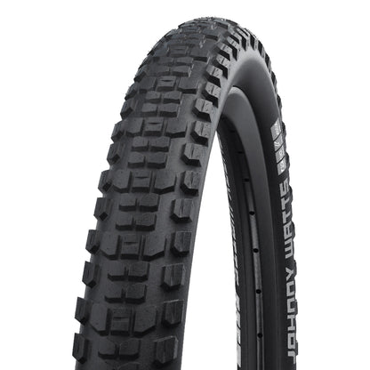 MTB SUV Tire - E-Bike 27.5 X 2.35 Schwalbe Johnny Watts Addix Performance Black TR (60-584) Double Defense Reflex Sidewall E-50 Approved