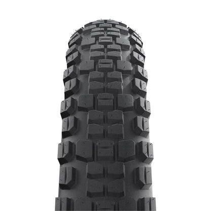 MTB SUV Tire - E-Bike 27.5 X 2.60 Schwalbe Johnny Watts Addix Performance Black TR (60-584) Double Defense Reflex Sidewall ECE-R75 Approved
