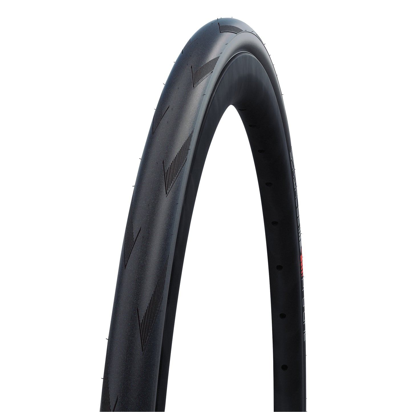 Pneu Route 700 X 30 Schwalbe Pro One Noir Tubeless Ready TS (30-622) Renfort V-Guard Addix