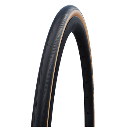 Pneu Route 700 X 25 Schwalbe Lugano2 Noir-Beige TR (25-622)