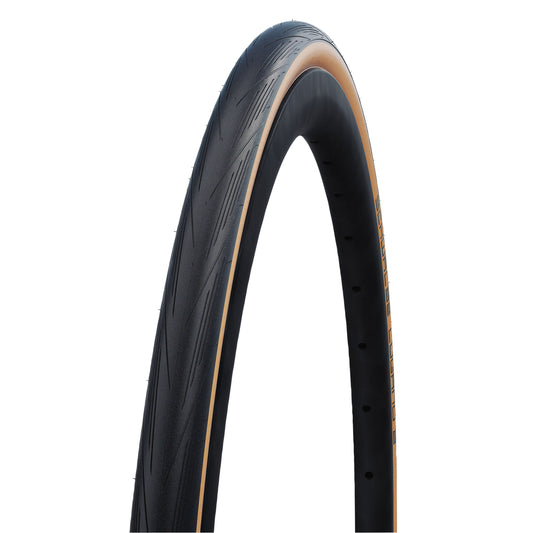 Pneu Route 700 X 25 Schwalbe Lugano2 Noir-Beige TR (25-622)