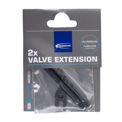 Prolongateur valve Presta Schwalbe 60 mm