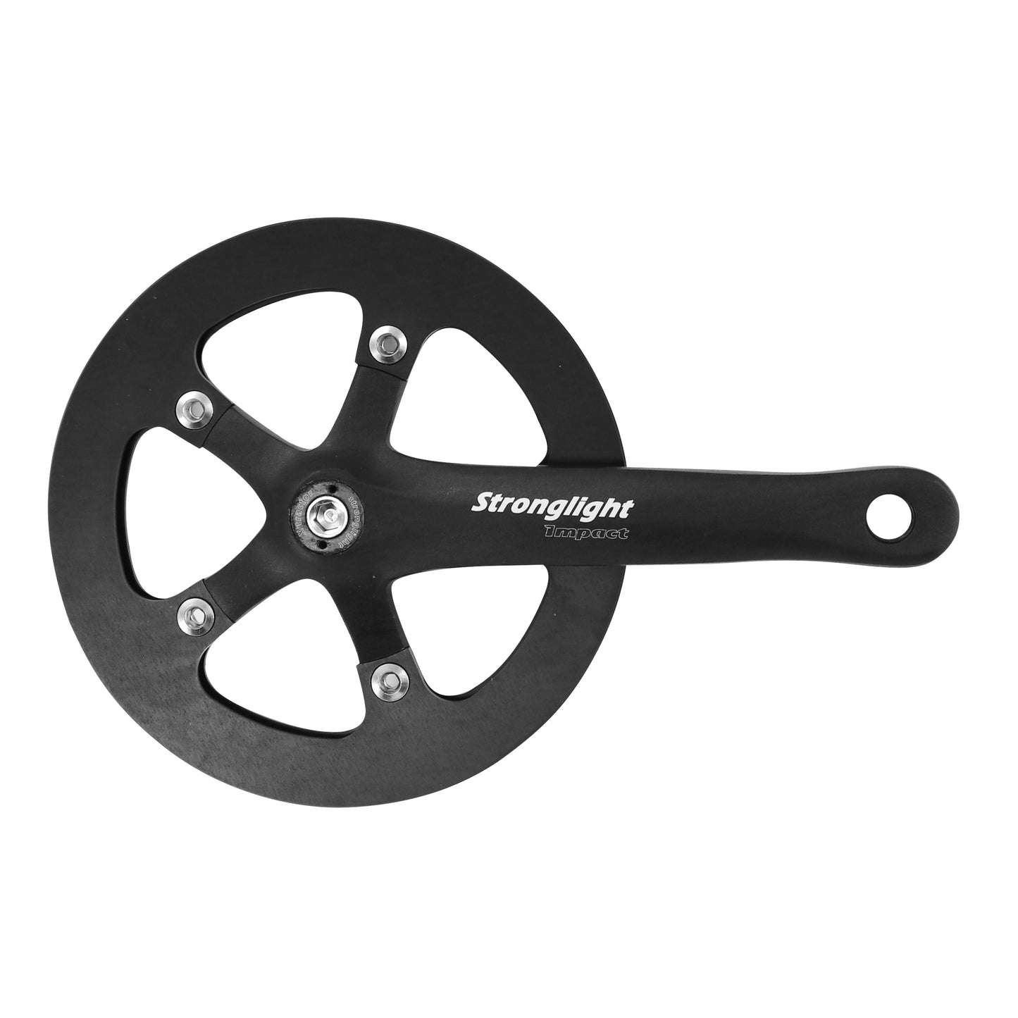 Pédalier city Stronglight Impact S noir 170 plateau 42