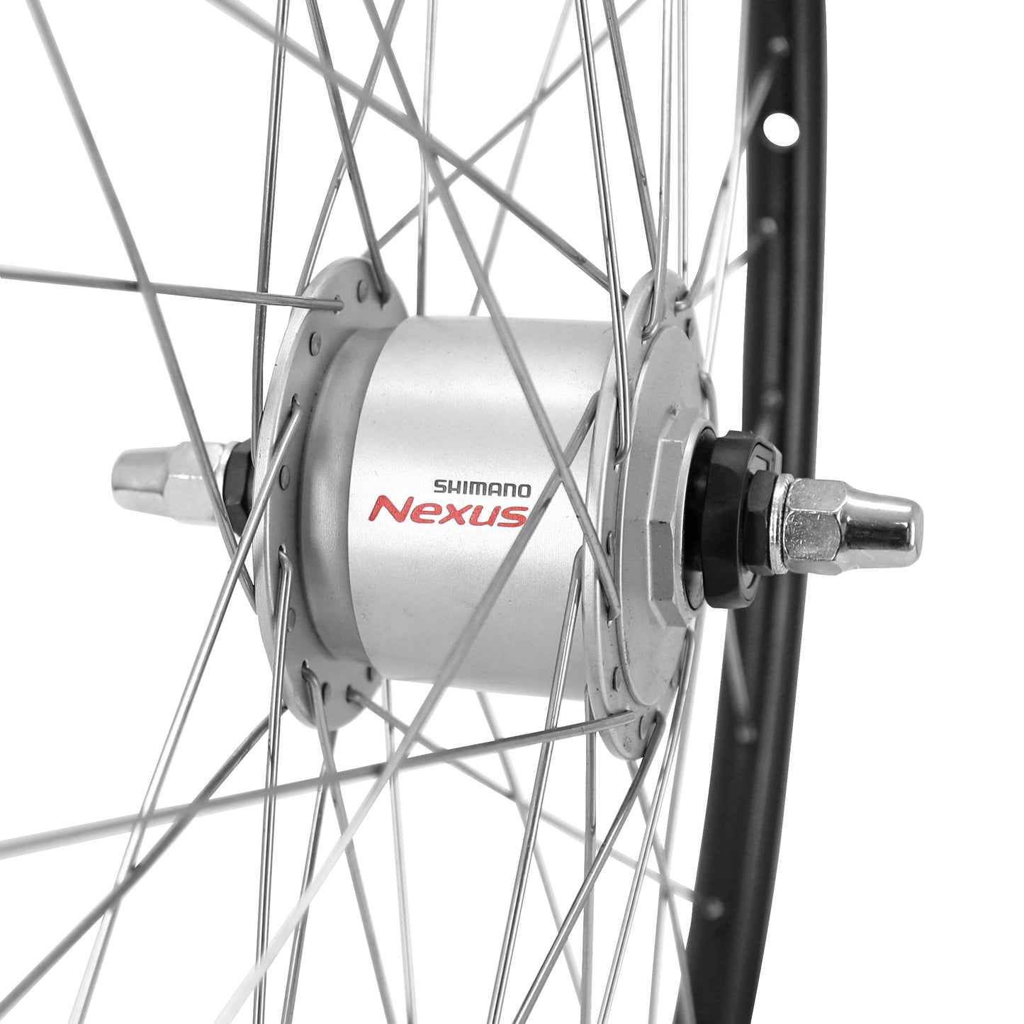 Velox 700x35 ER10 VTC Rim Brake Front Wheel with Shimano Dynamo