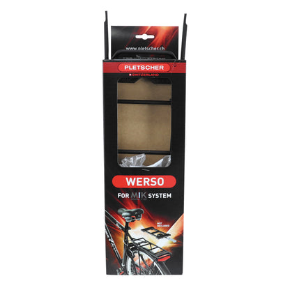 Porte-bagage arrière Pletscher Werso alu noir 26-28-700C MIK