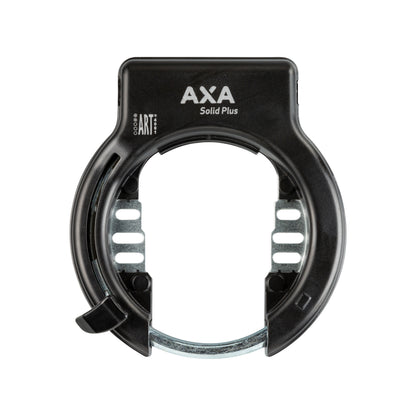 Antivol vélo fer à cheval Axa solid noir avec câble plug diam 10 mm 1.50m - sécurité niveau 11-15