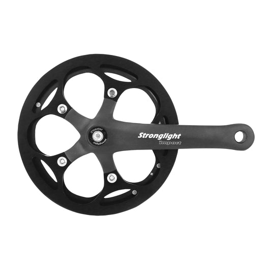 Pédalier city Stronglight Impact S noir 170 plateau 46