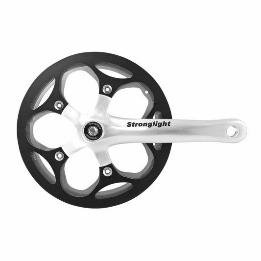 Pédalier city Stronglight Impact R argent 170 plateau 46
