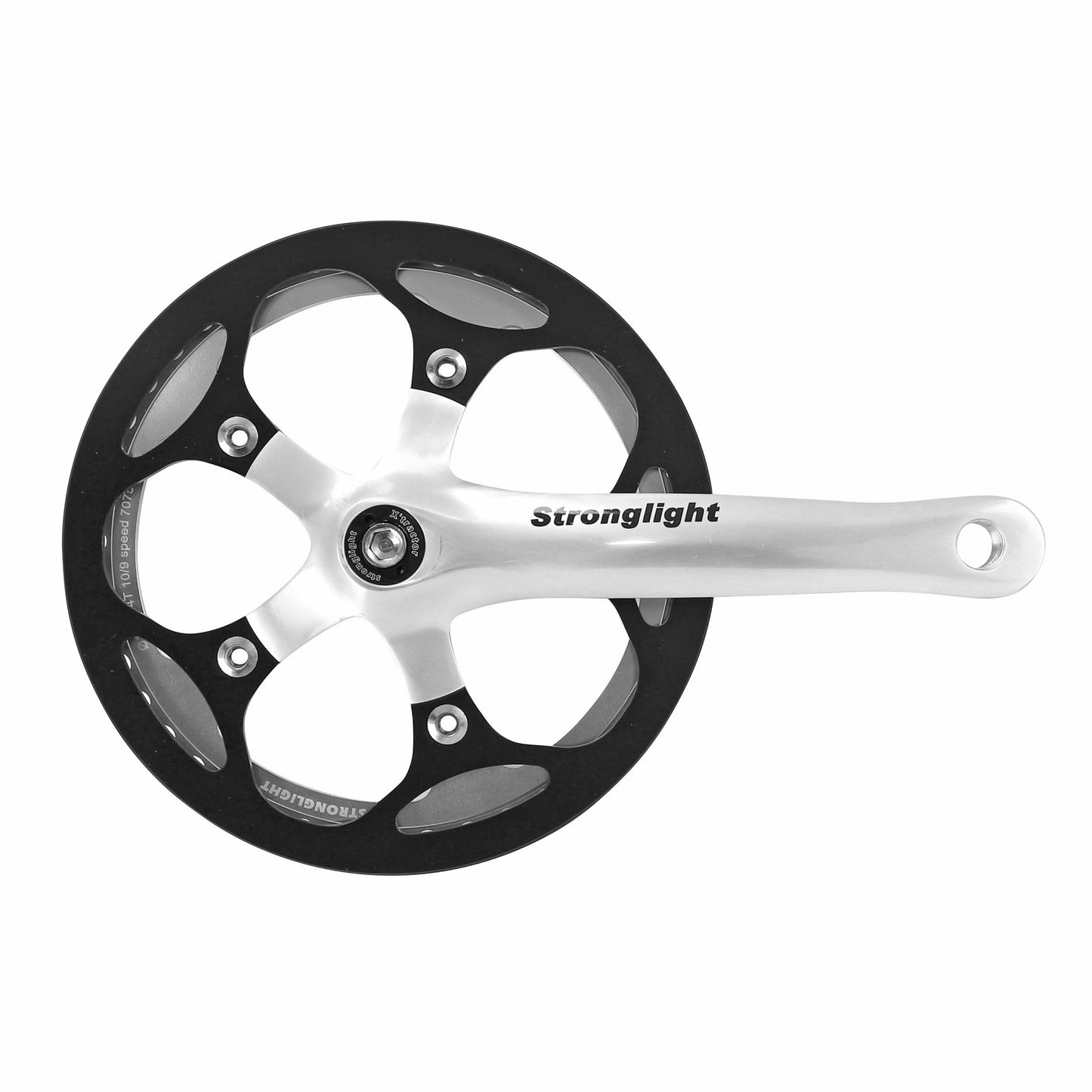 Pédalier city Stronglight Impact R argent 170 plateau 44