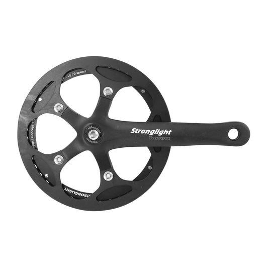 Stronglight Impact S black city crankset 170 chainring 44