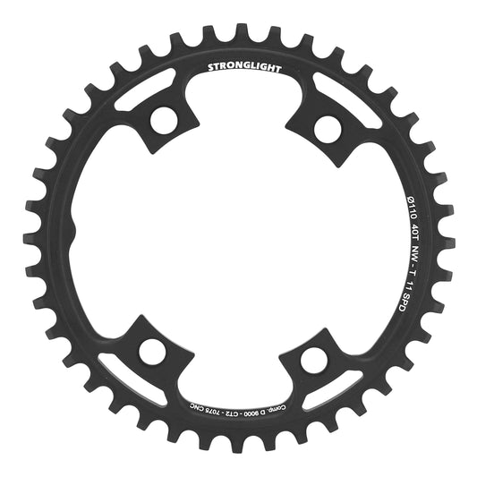 Plateau gravel Stronglight CT2 4 bras D110 pour Ultegra 40D