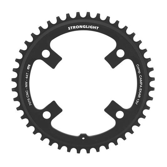 Plateau gravel Stronglight CT2 4 bras D123 pour Campagnolo Ekar 44D