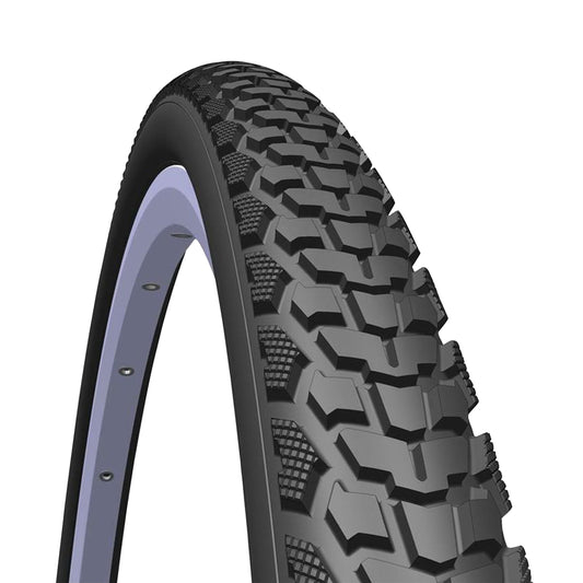 Hybrid Bike Tire Cross 700 X 35 Rubena Gripper Black TR (35-622) - Ideal for trails