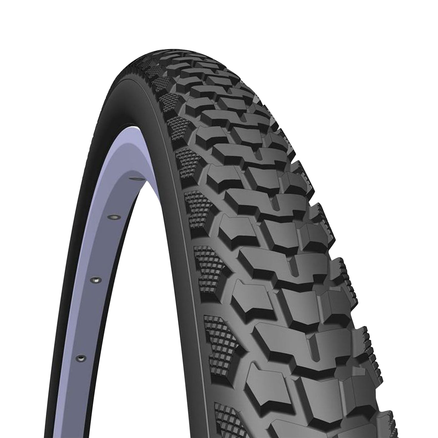 Pneu VTC Cross 700 X 40 Rubena Gripper Noir TR (42-622) - Ideal pour chemin