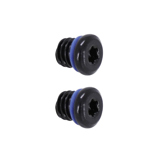 Bleed screw on Tektro compatible disc brake with seal