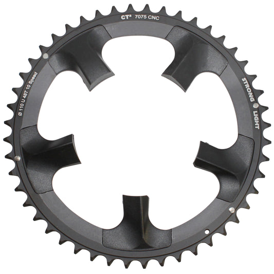Plateau route Stronglight CT2 5 bras D110 pour Ultegra 6750 48D ext
