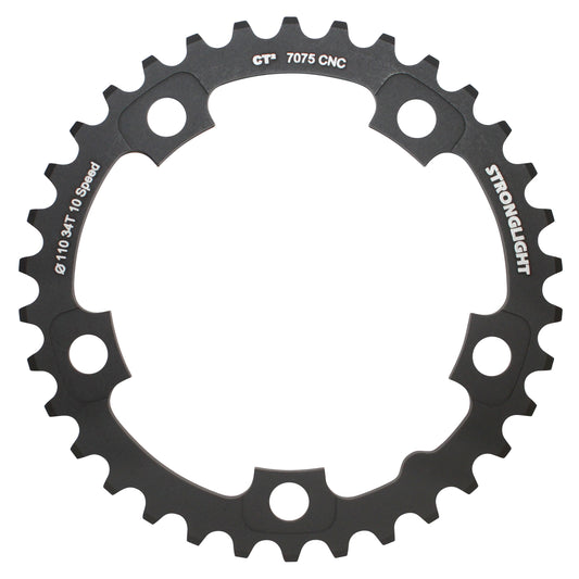 Plateau route Stronglight CT2 5 bras D110 pour Ultegra 6750 34D int