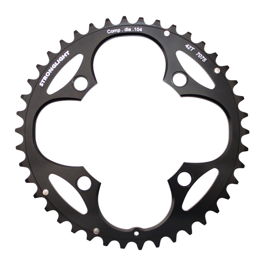 Plateau VTT 4 bras Stronglight D104 triple ext 42D