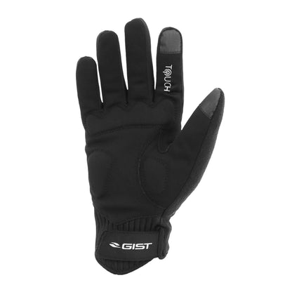 Gants vélo hiver long Gist basse temp noir tactile