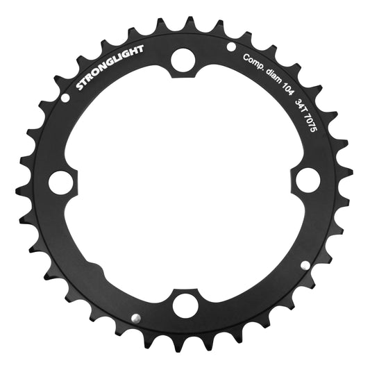 Plateau VTT 4 bras Stronglight D104 triple milieu 34D