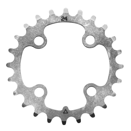 Plateau VTT 4 bras Stronglight D64 triple int24 acier 8-9V
