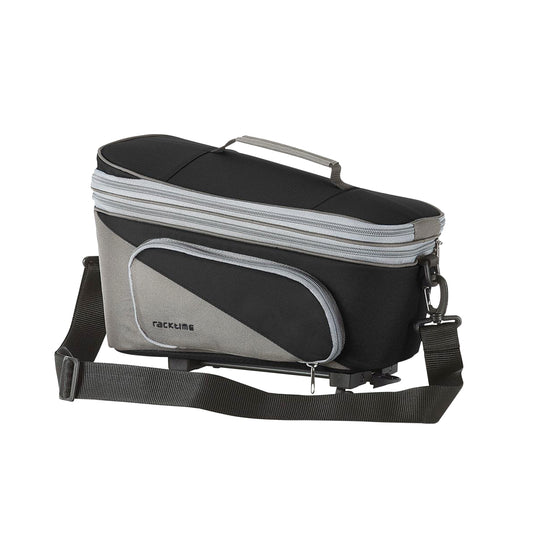 Sacoche arrière vélo Racktime talis plus noir fixation porte bagage l 37cm x l 22cm x h 19cm