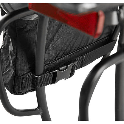 Sacoche arrière vélo Racktime talis plus noir fixation porte bagage l 37cm x l 22cm x h 19cm