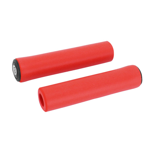 Poignées City VTT Bike Ribbon silicone rouge 22mm 130mm