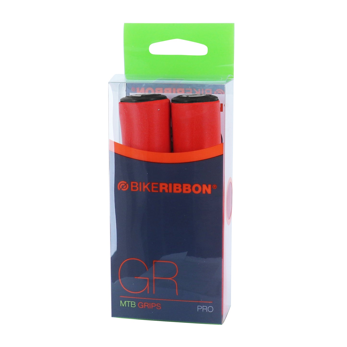 Poignées City VTT Bike Ribbon silicone rouge 22mm 130mm